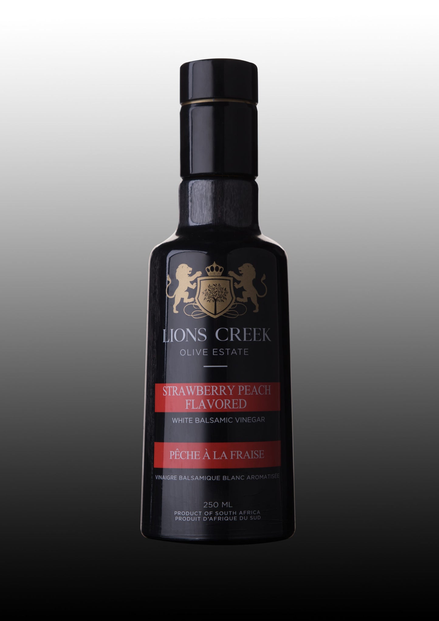 Strawberry Peach White flavored 250ml Balsamic - 12 Box