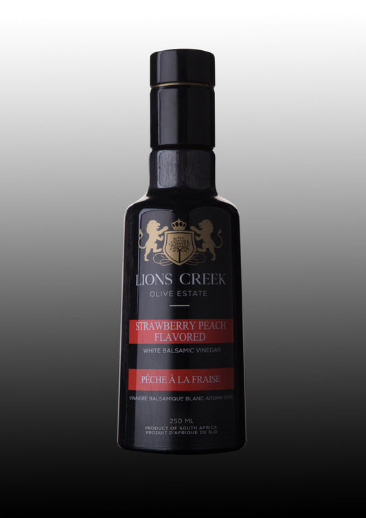 Strawberry Peach White flavored 250ml Balsamic - 12 Box